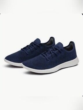 Allbirds Tree Runner Marine Blue White Women's Size 6